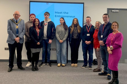 Ballymena students connect with local entrepreneurs in Mid and East Antrim’s final Future Founders image