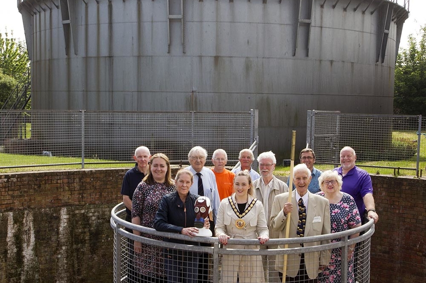 Carrickfergus Gasworks Preservation Society win Royal award image