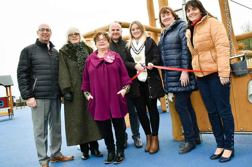 Glenarm Play Area officially opens with community celebration image