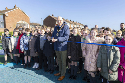 The play park in the heart of Greenisland has reopened image