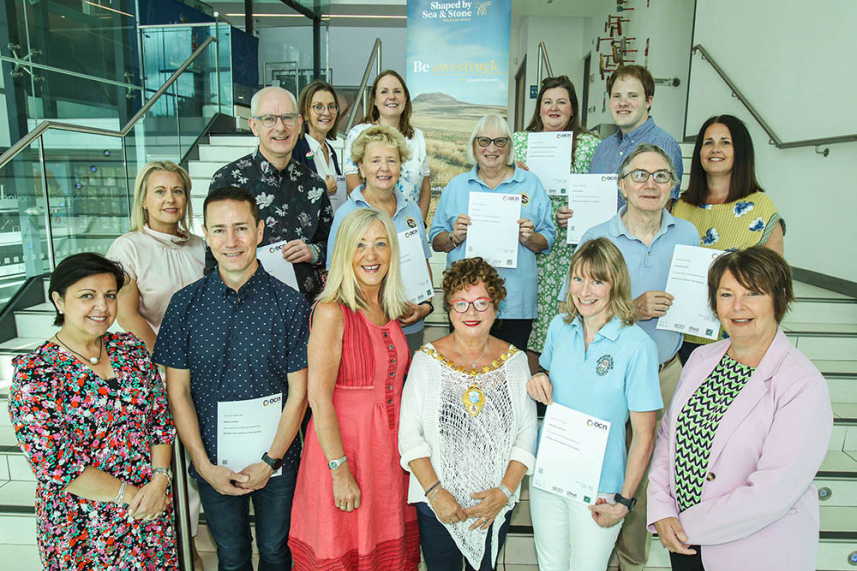 Mid and East Antrim celebrates new cohort of accredited tour guides image