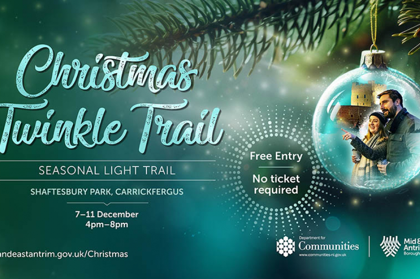 Carrickfergus Christmas Twinkle Trail Brings a New Sparkle to the Festive Season image