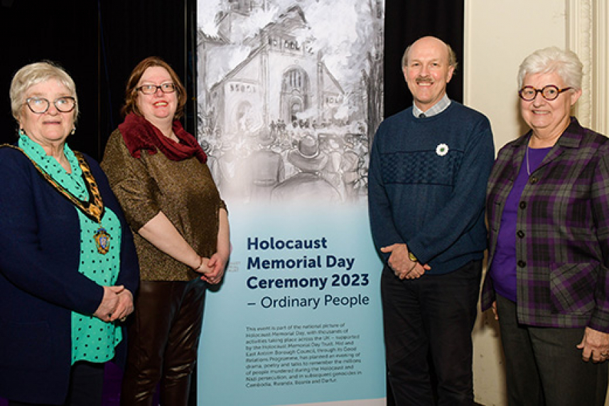 Mid and East Antrim Borough Council commemorates Holocaust Memorial Day image