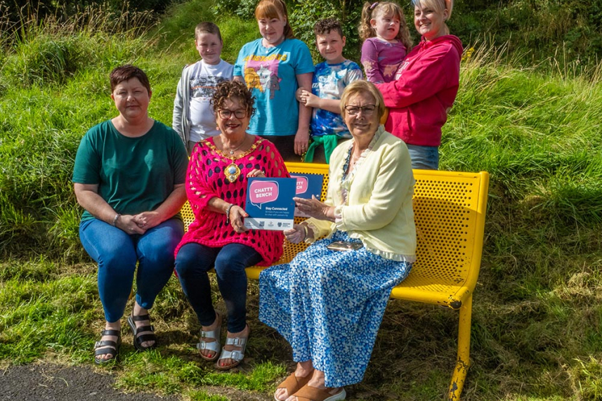 Mid and East Antrim welcomes three more ‘Chatty Benches’ image