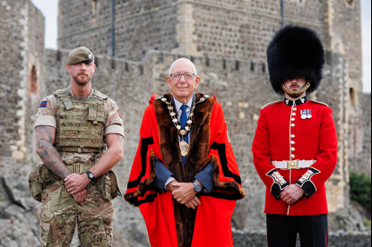 Carrickfergus welcomes Irish Guards for 125th anniversary celebrations image