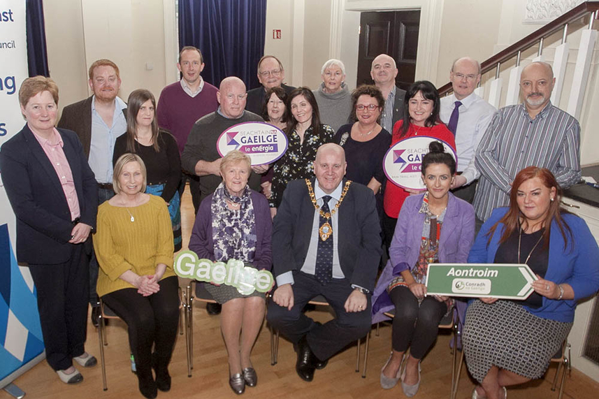 Mid and East Antrim Borough Council celebrates Irish Language Week image