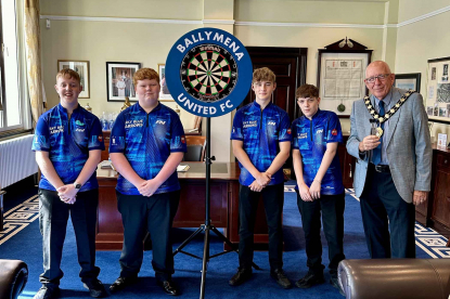 Four Ballymena Youth Darts Players to Represent Northern Ireland on World Stage image