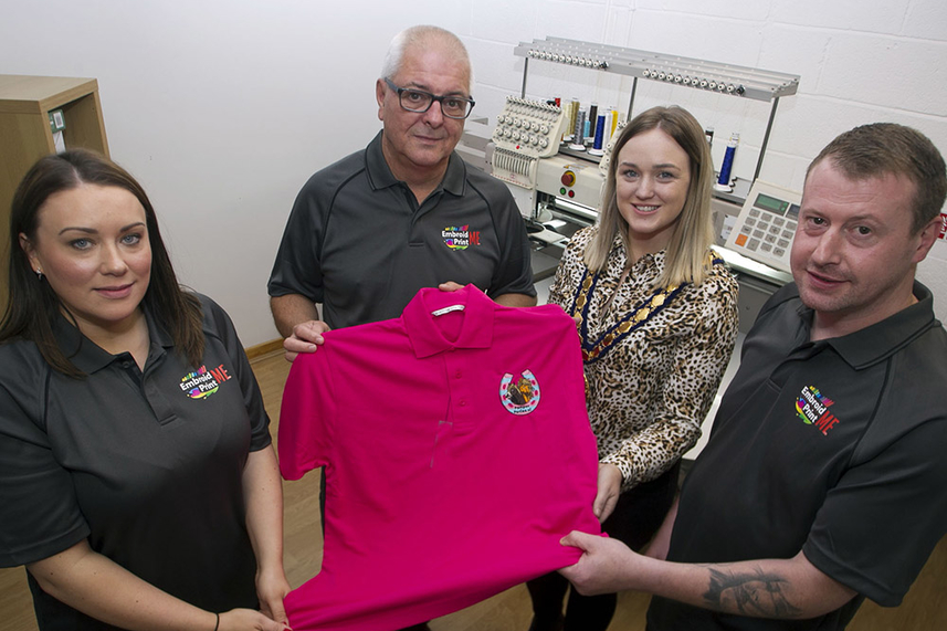 Mid and East Antrim apparel business firms up designs for an exciting and prosperous future image