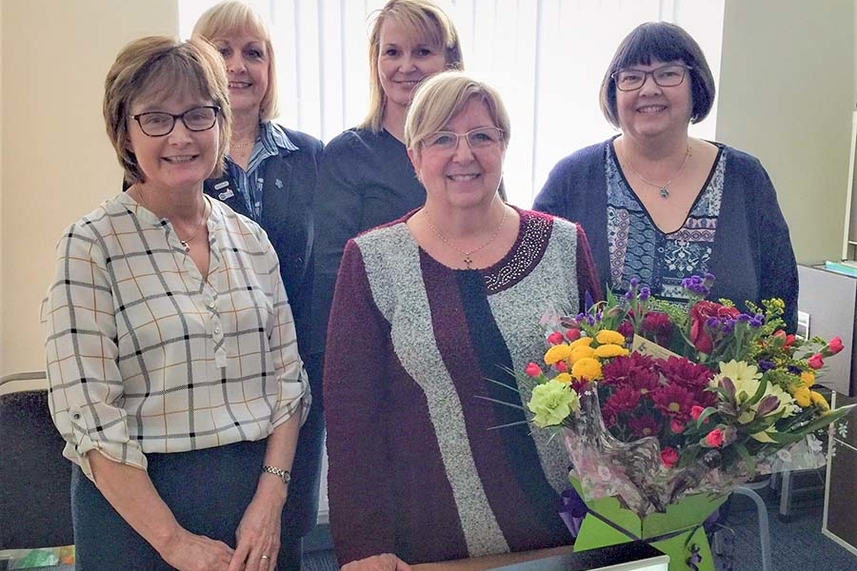 Jackie celebrates clocking up 45 years’ service with Council image