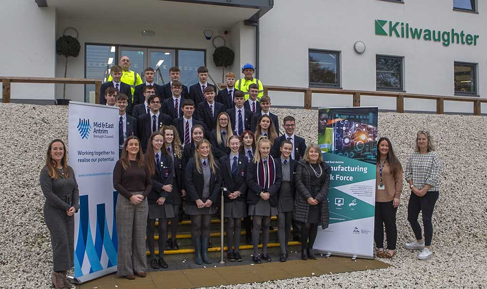 Kilwaughter visit by local secondary school