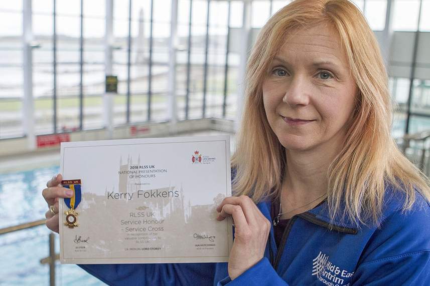 Lifesaving Kerry honoured with RLSS Service Cross image