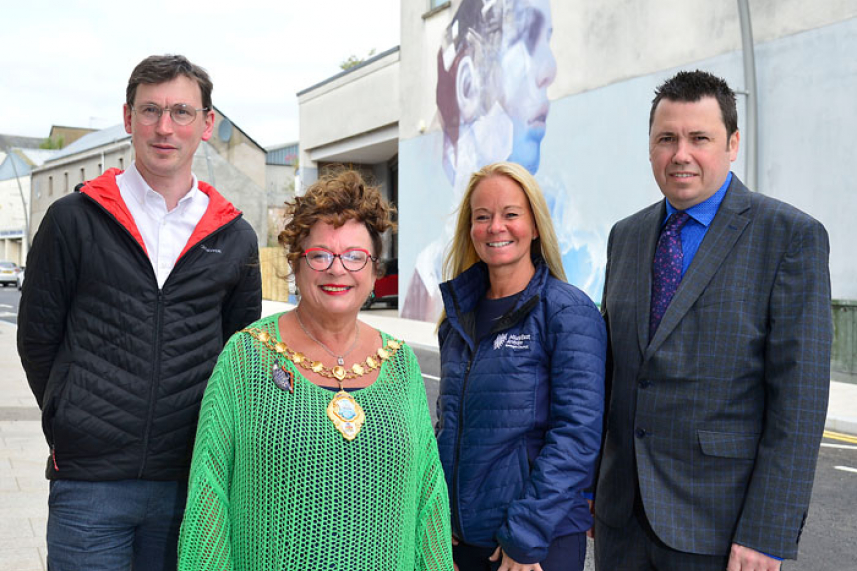 Larne benefits from £400k Public Realm makeover image