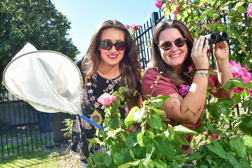 Mayor launches Love Parks Week in Mid and East Antrim image