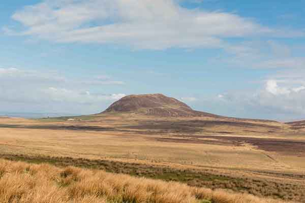 A view of Slemish Mountain