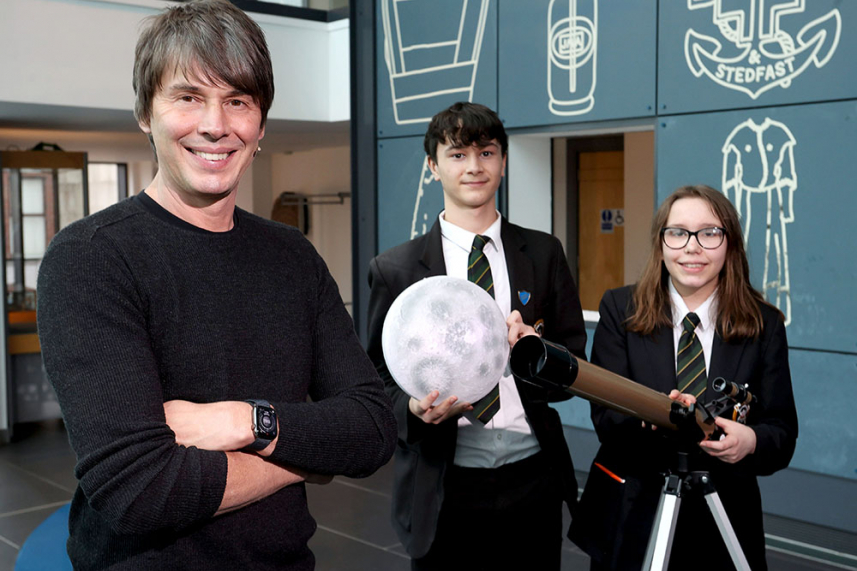 Professor Brian Cox inspires Northern Ireland STEAM students through Science School project image