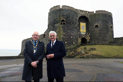 Normandy delegation visits Carrickfergus ahead of 2027’s ‘Year of the Normans’ image