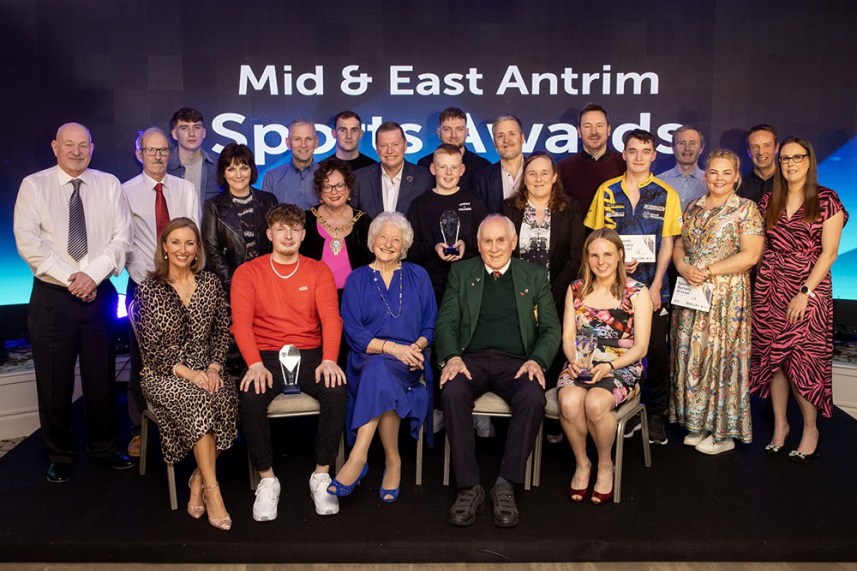 Mid & East Antrim’s sports stars celebrated at awards image