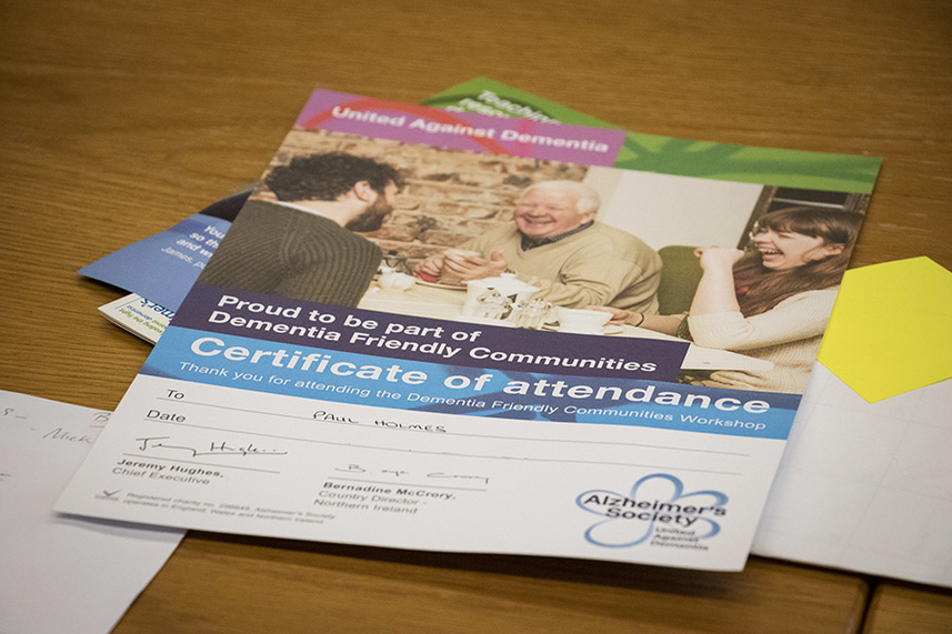 Council training all front line staff to become Dementia friendly image