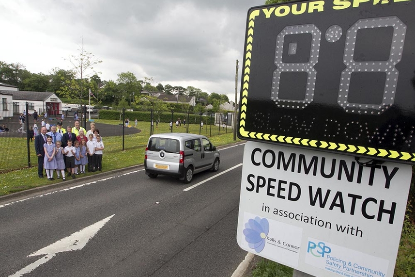 New scheme to put the brakes on speeding motorists at local Primary School image