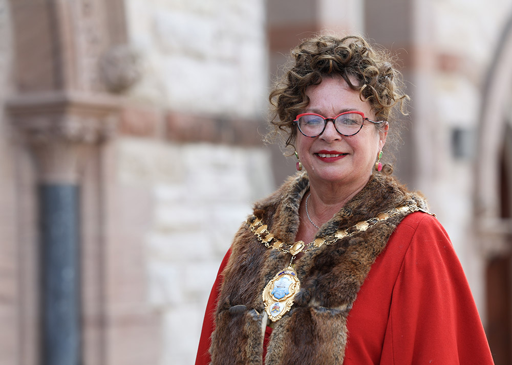 Mayor of Mid & East Antrim Borough Council. Alderman Gerardine Mulvenna