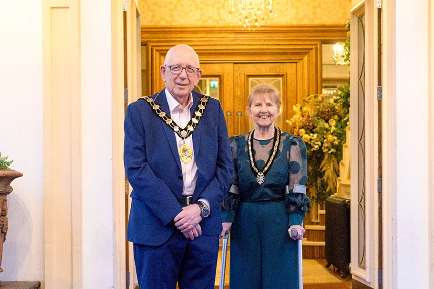 Mayor hosts charity ball that raises over £5,000 in support of local causes image