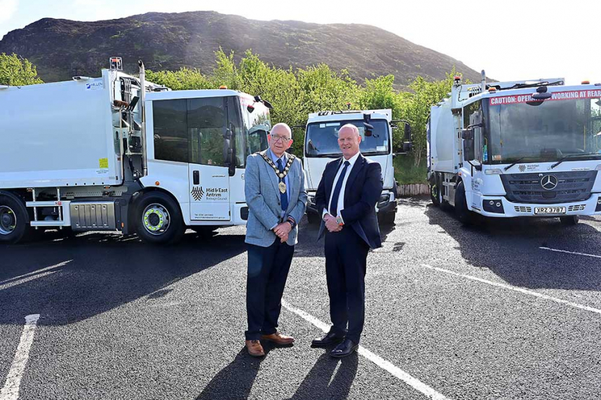Mid and East Antrim Borough Council continues major refuse fleet investment image
