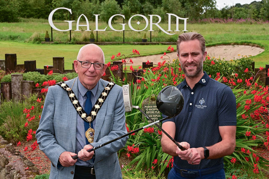 Mid and East Antrim tees up for inaugural NI Legends tour event image