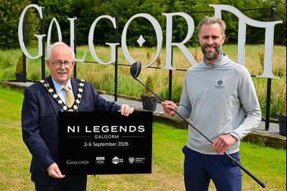 Mid and East Antrim ‘tees up’ with the NI Legends event at Galgorm image