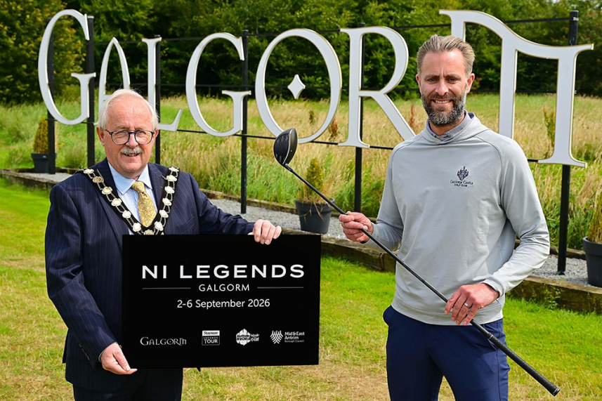 Mid and East Antrim ‘tees up’ with the NI Legends event at Galgorm image