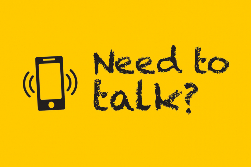 ‘Need to Talk?’ leaflet launched image