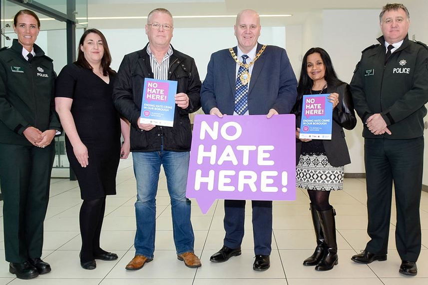 Council urges citizens to say no to hate crime image