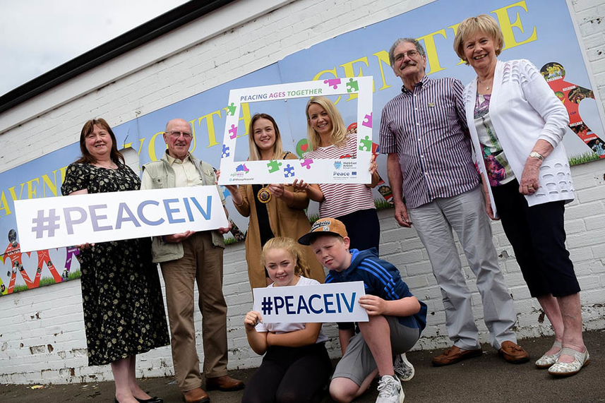 Picture perfect Ballymena in the frame as people with dementia join young people for vital project image