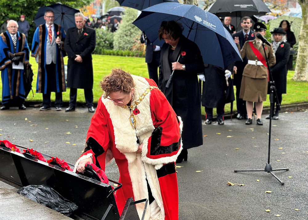 Remembrance Services have taken place across Mid and East Antrim at the weekend to commemorate those who lost their lives in both World Wars and other conflicts.