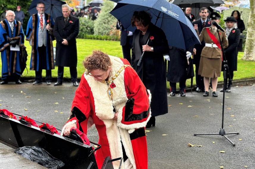 Remembrance Services held throughout the Borough to commemorate the Fallen image