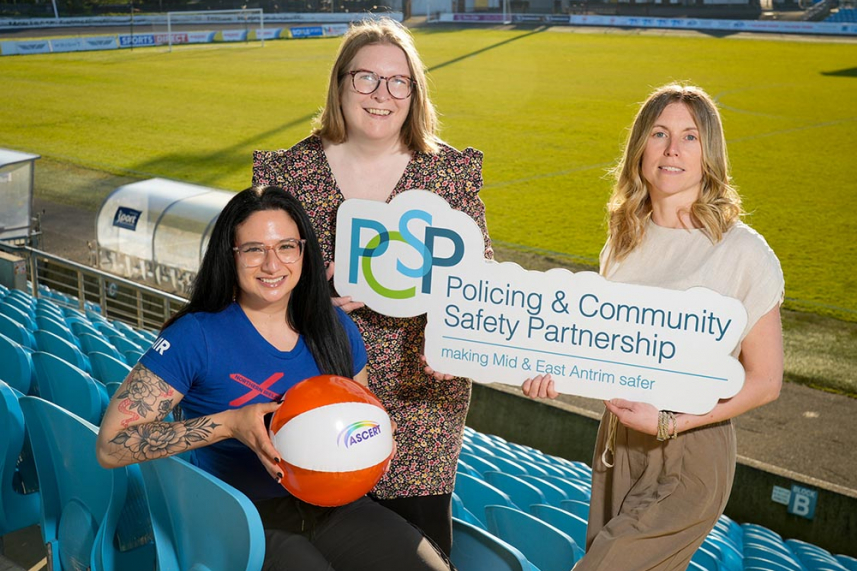 Mid and East Antrim PCSP seeks to SNUS it Out of Sport image