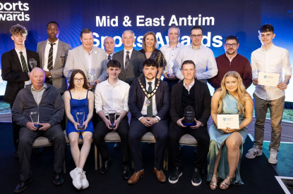 Mid and East Antrim’s sports stars celebrated at awards image
