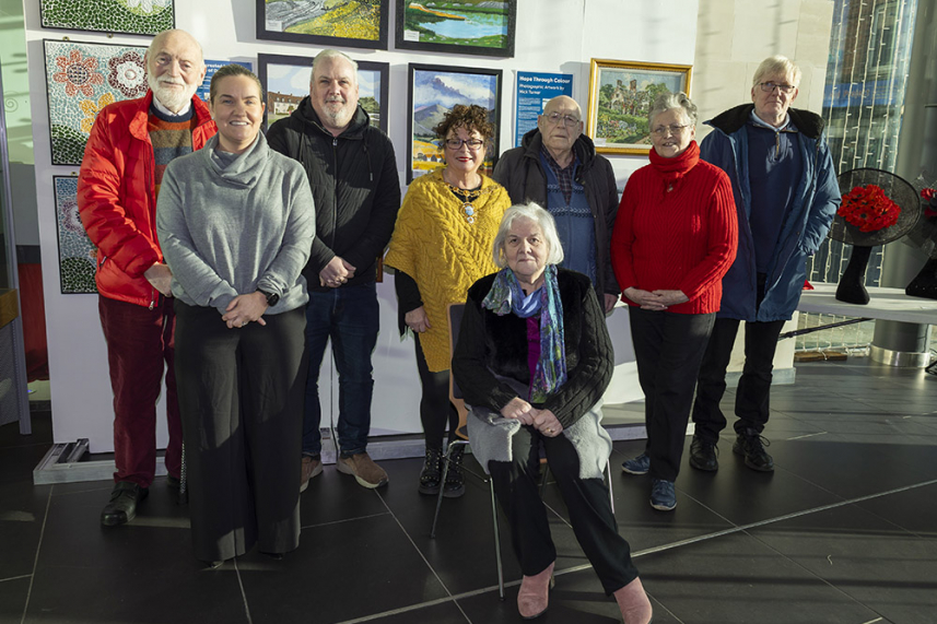 Inspirational exhibition showcases artwork created by individuals living with Dementia image