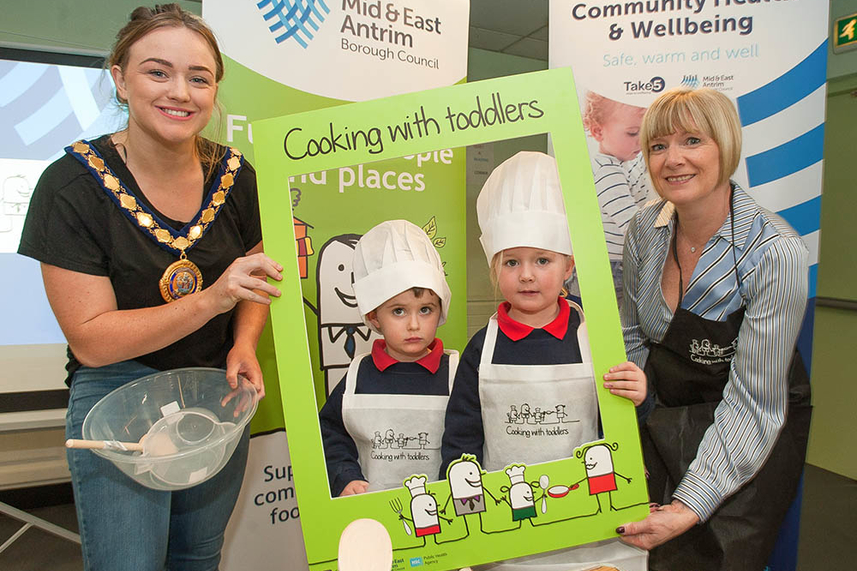 Toddlers cooking up a storm in Mid and East Antrim image