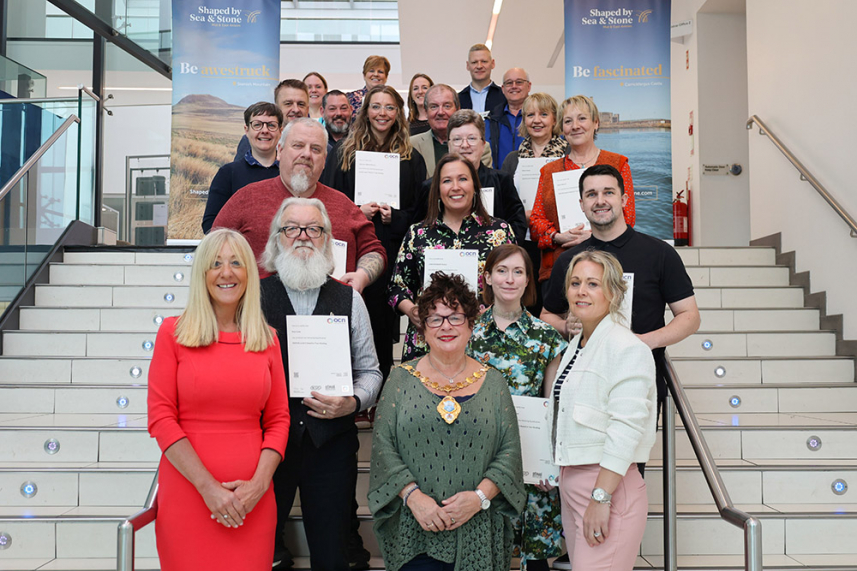 Newly qualified tour guides strengthen Mid and East Antrim’s tourism offering image