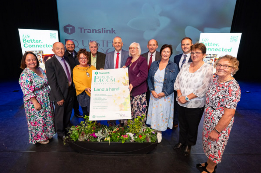 From Seeds to Success as Mid and East Antrim Recognised at Translink Ulster in Bloom Awards image