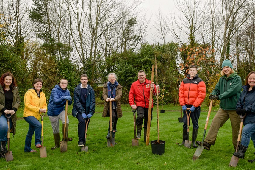 Tree-mendous effort by all to mark the beginning of National Tree Week! image