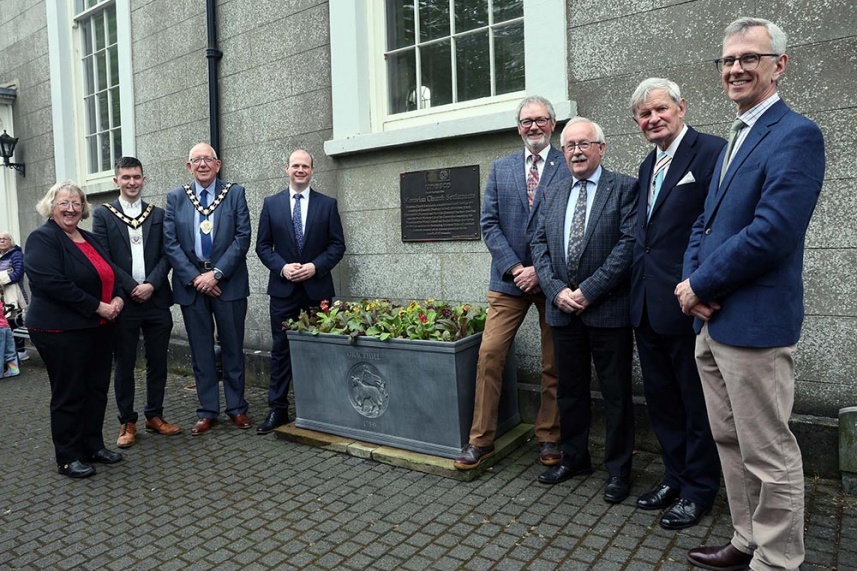 UNESCO Plaque Unveiled at Historic Gracehill image