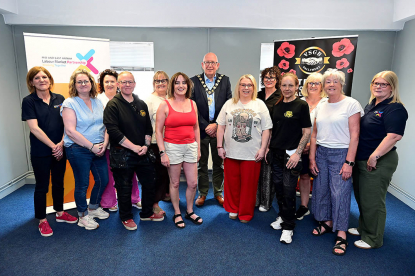 ‘Do It Herself’ success helps transform Veterans Support Group premises image