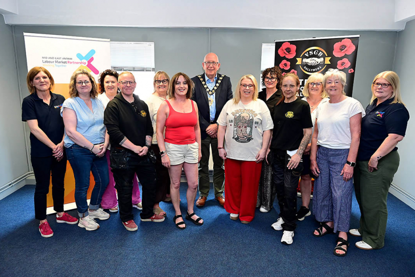 ‘Do It Herself’ success helps transform Veterans Support Group premises image