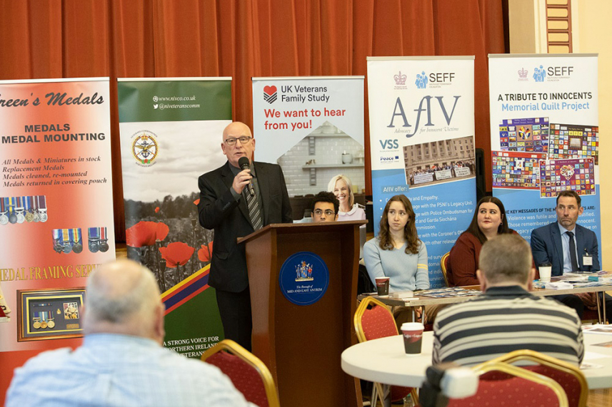 Veterans roadshow in Ballymena image