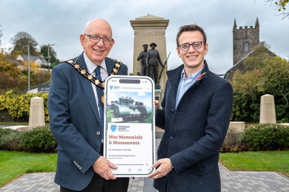 Mid and East Antrim Borough Council launches new War Memorials and Monuments interactive website image