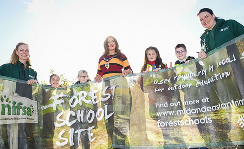 Grow your knowledge with Mid and East Antrim Forest Schools Programme
