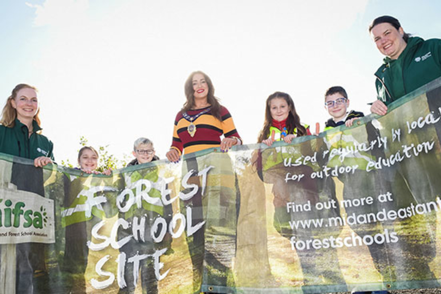 Grow your knowledge with Mid and East Antrim Forest Schools Programme image