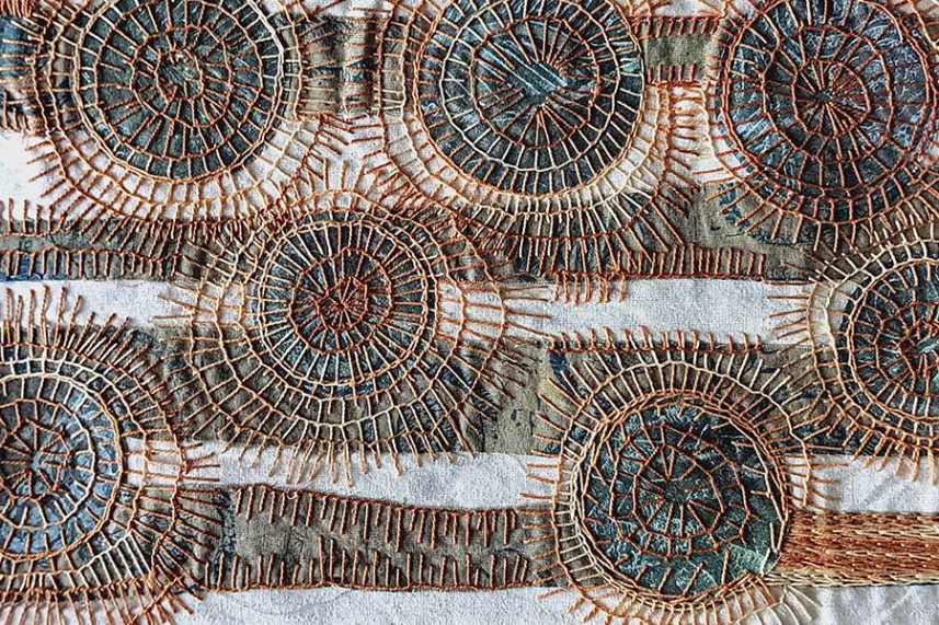 Lace Collage and Embroidery Workshop image