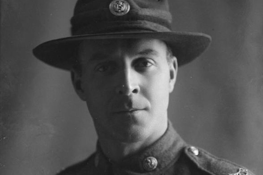 Permanent memorial unveiling for VC hero James Crichton and North Irish Horse image